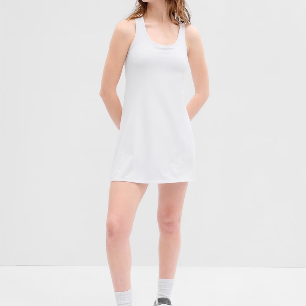 GapFit Brushed Jersey Dress